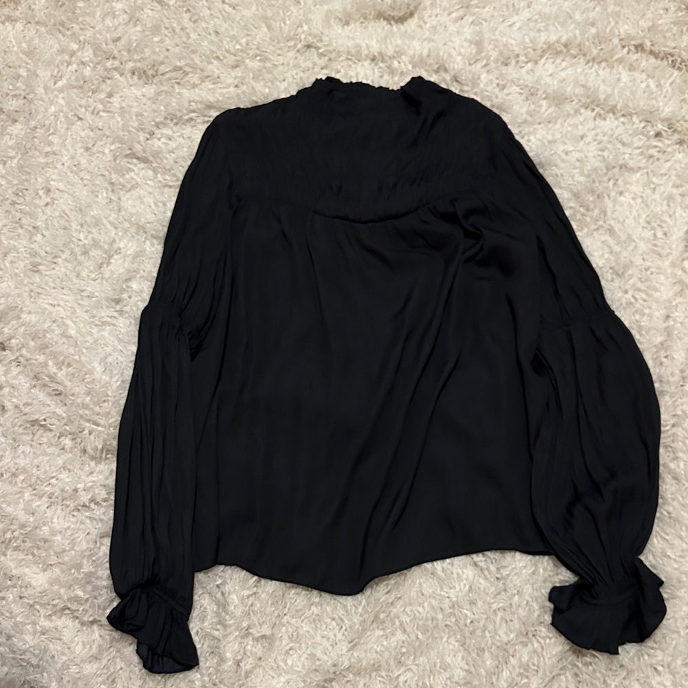Mustard Seed Black Blouse